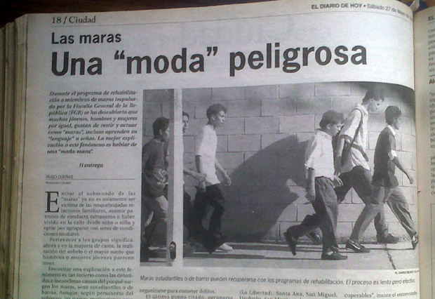 El Diario de Hoy. Sábado 27 de mayo de 1995.